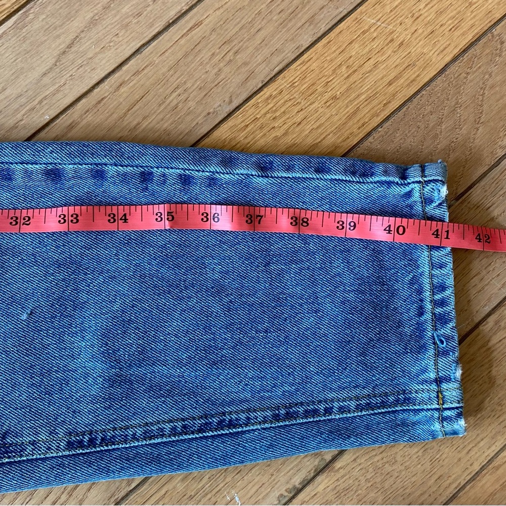 EUC BDG Washed Indigo Ripped Mom Jeans - Picture 15 of 16